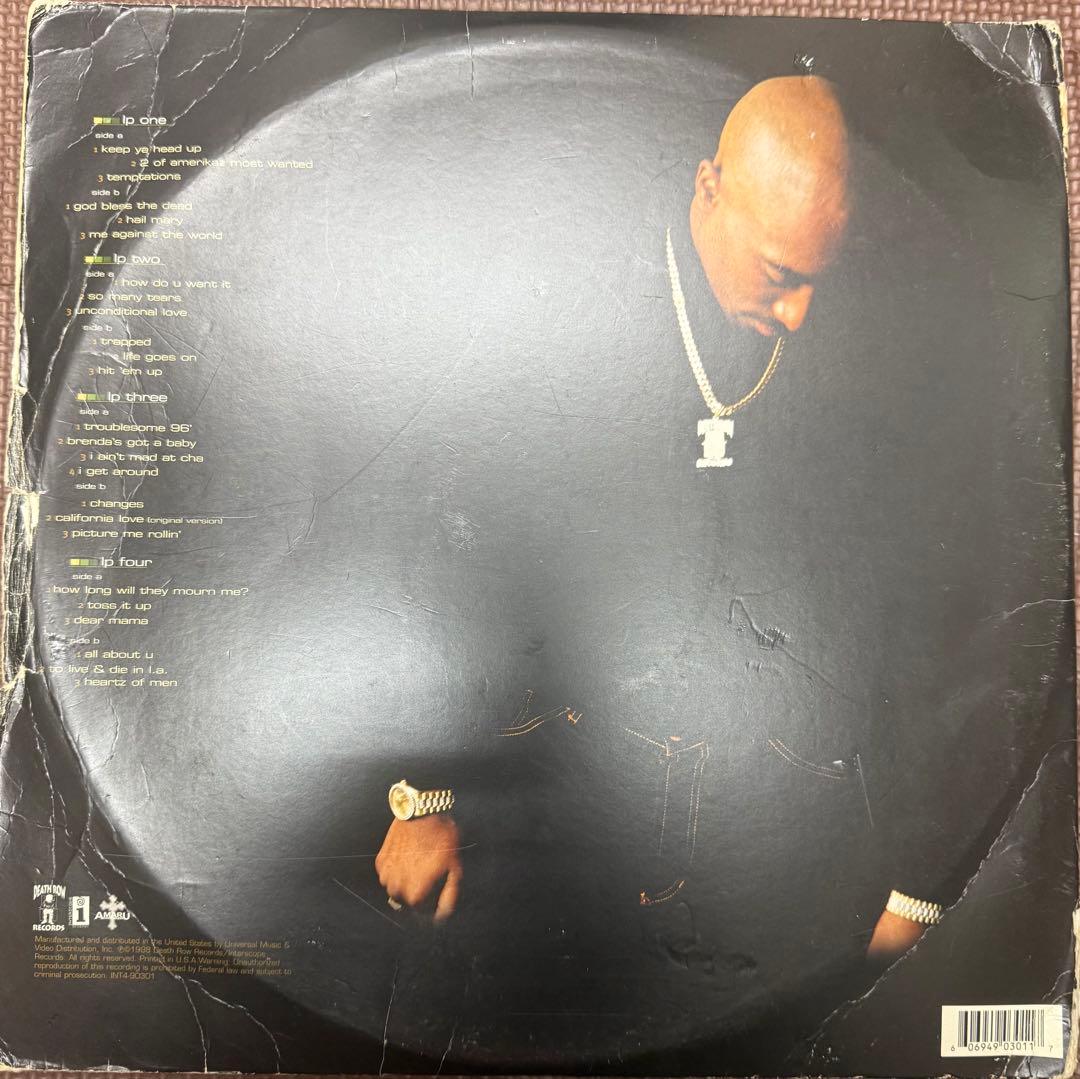 【g-rap】2Pac / Greatest Hits 4LP