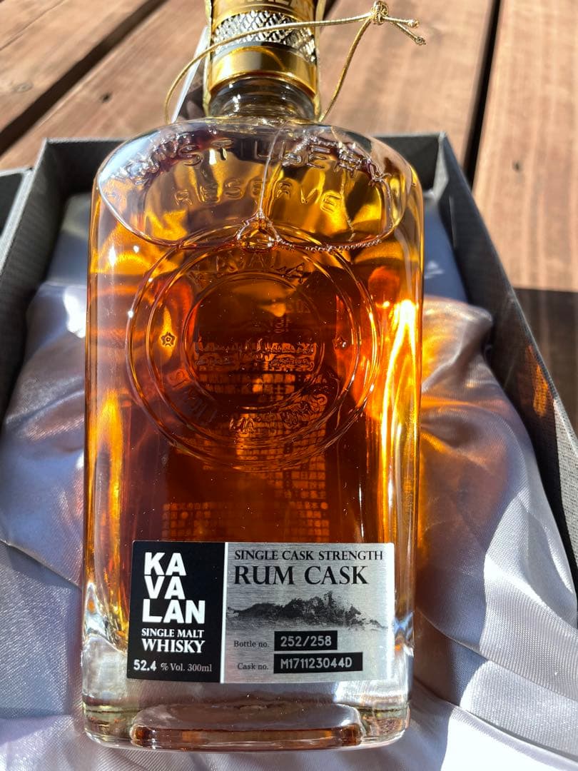 KAVALAN カバラン蒸留所限定 ラムカスク 300ml 未開封