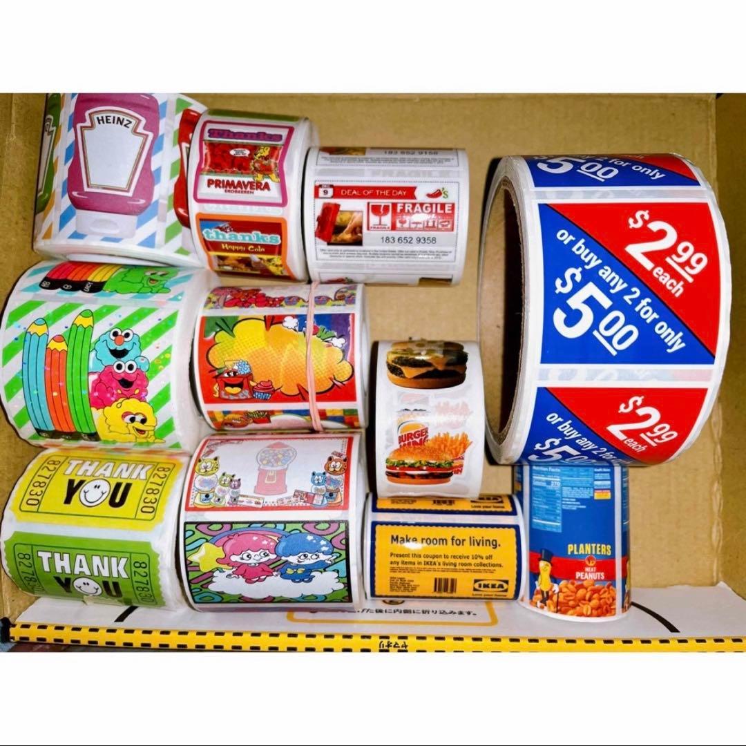 60サイズ♡中古ロールシールセット♡22本+おまけ3本セット+α