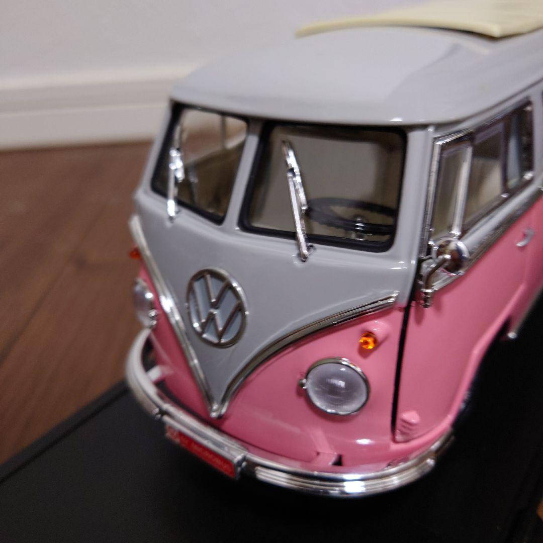 1962年 フォルクスワーゲン マイクロバス 1/18 ビッグサイズ レア色
