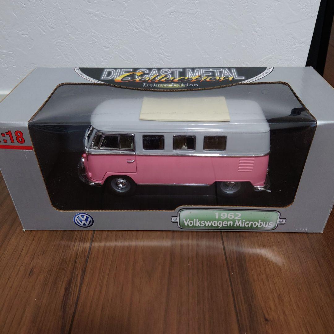 1962年 フォルクスワーゲン マイクロバス 1/18 ビッグサイズ レア色