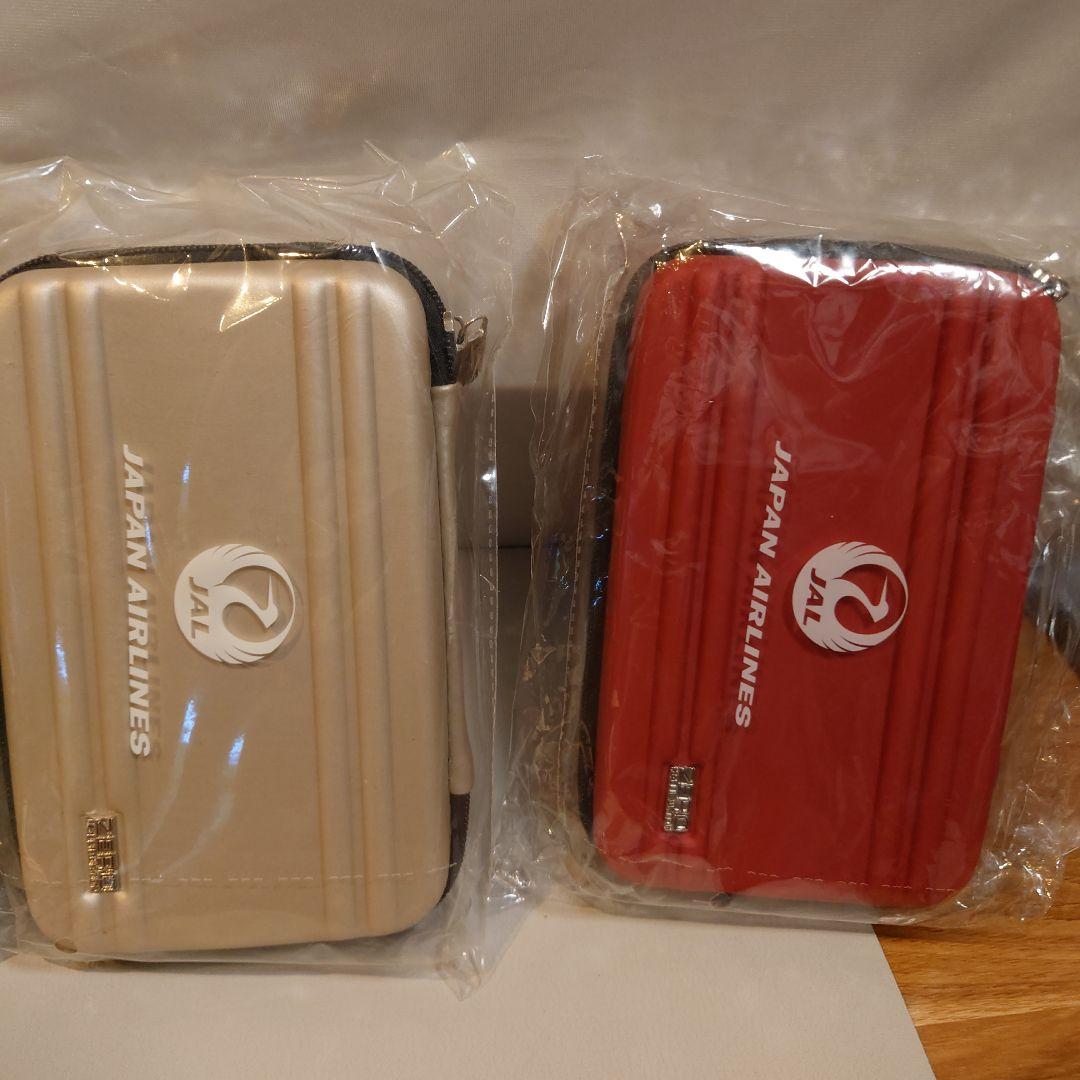 ビジネスクラス JAL日本航空 スーツケース型 アメニティポーチ