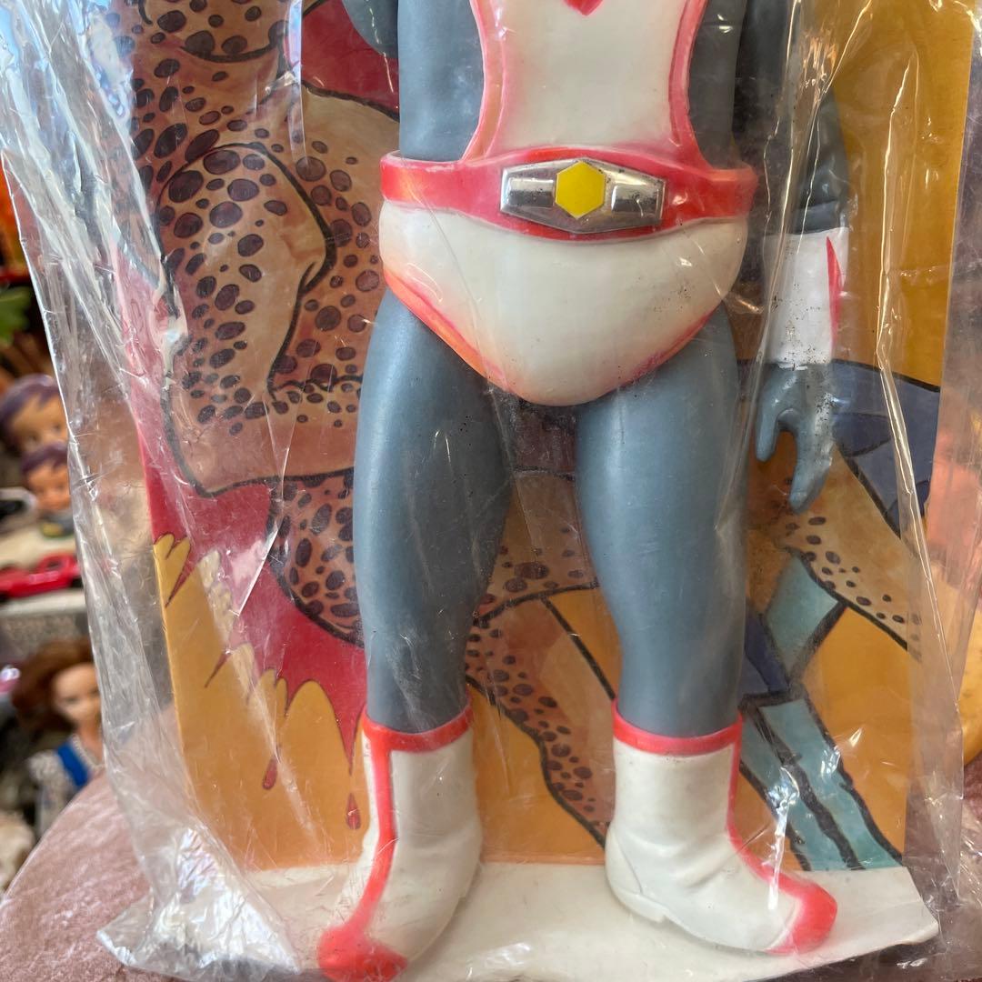 激レア　当時物　シルバー仮面　(面取れ) スタンダードサイズ　旧バンダイ