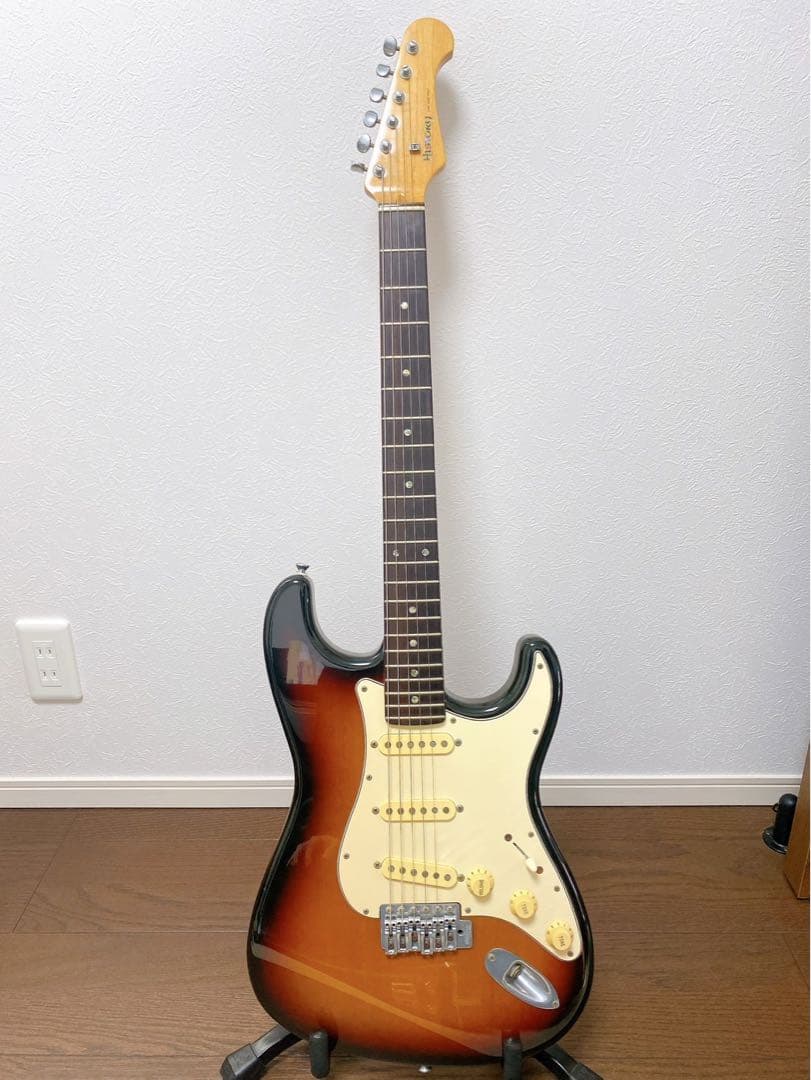 【希少上位機種】HISTORY GH-SV/C おまけ有　エレキギター