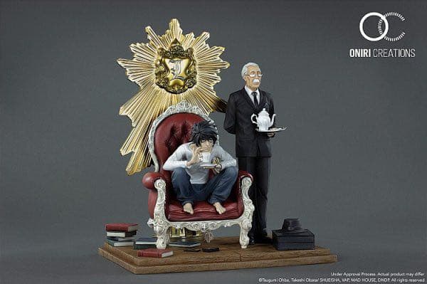 デスノート 1/6 L&ワタリ ジオラマ フィギュア スタチュー