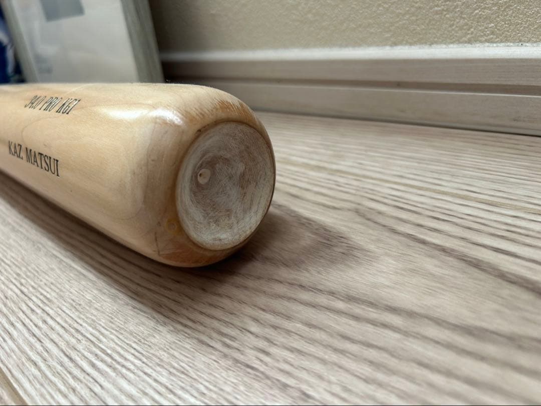 松井稼頭央 NYメッツ サイン入りバット　ボブルヘッド