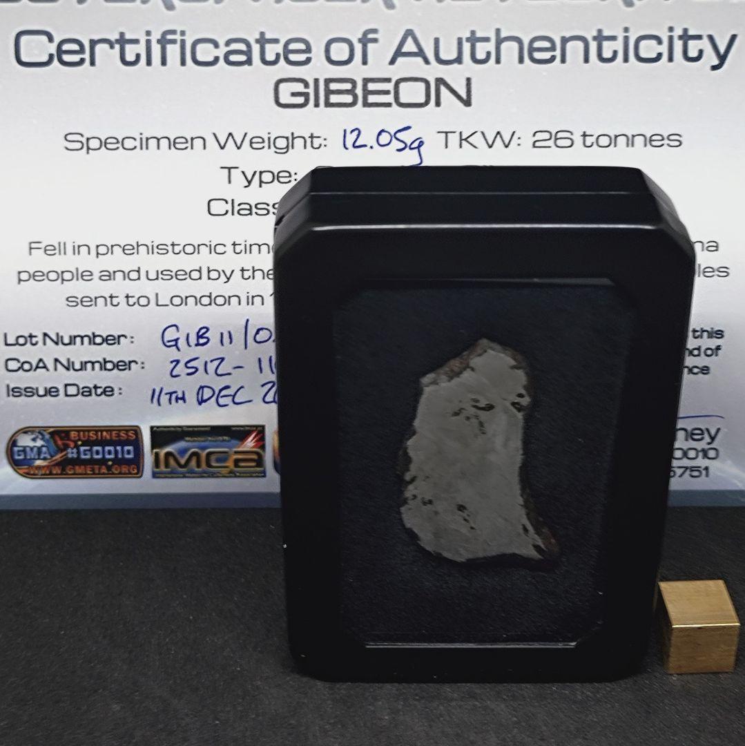 ギベオン隕石（スライス）　12.5g