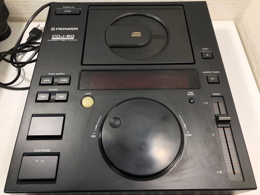 pioneer dj パイオニア　CDJ-50 レンズメンテナンス　元箱付属