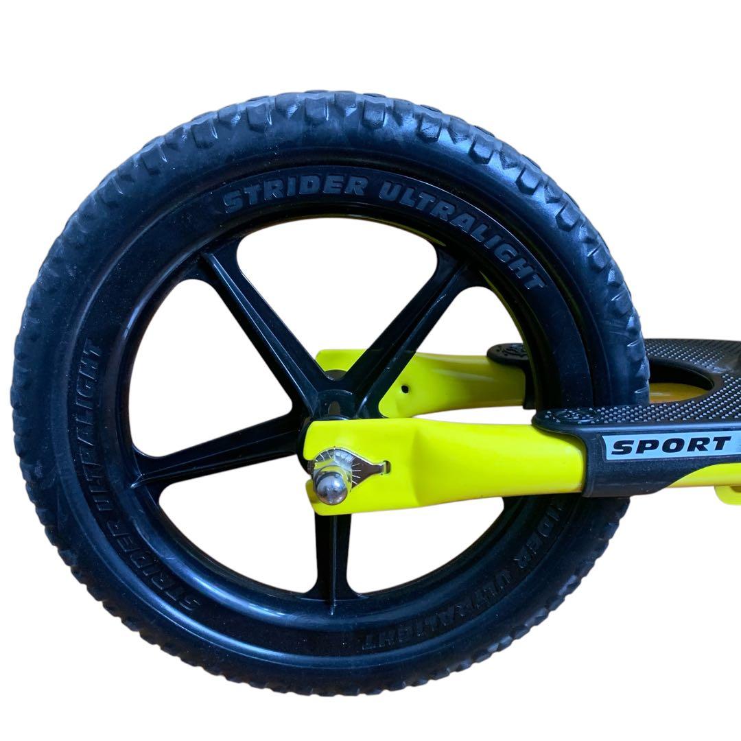 【美品】STRIDER ストライダー 12 スポーツ イエロー