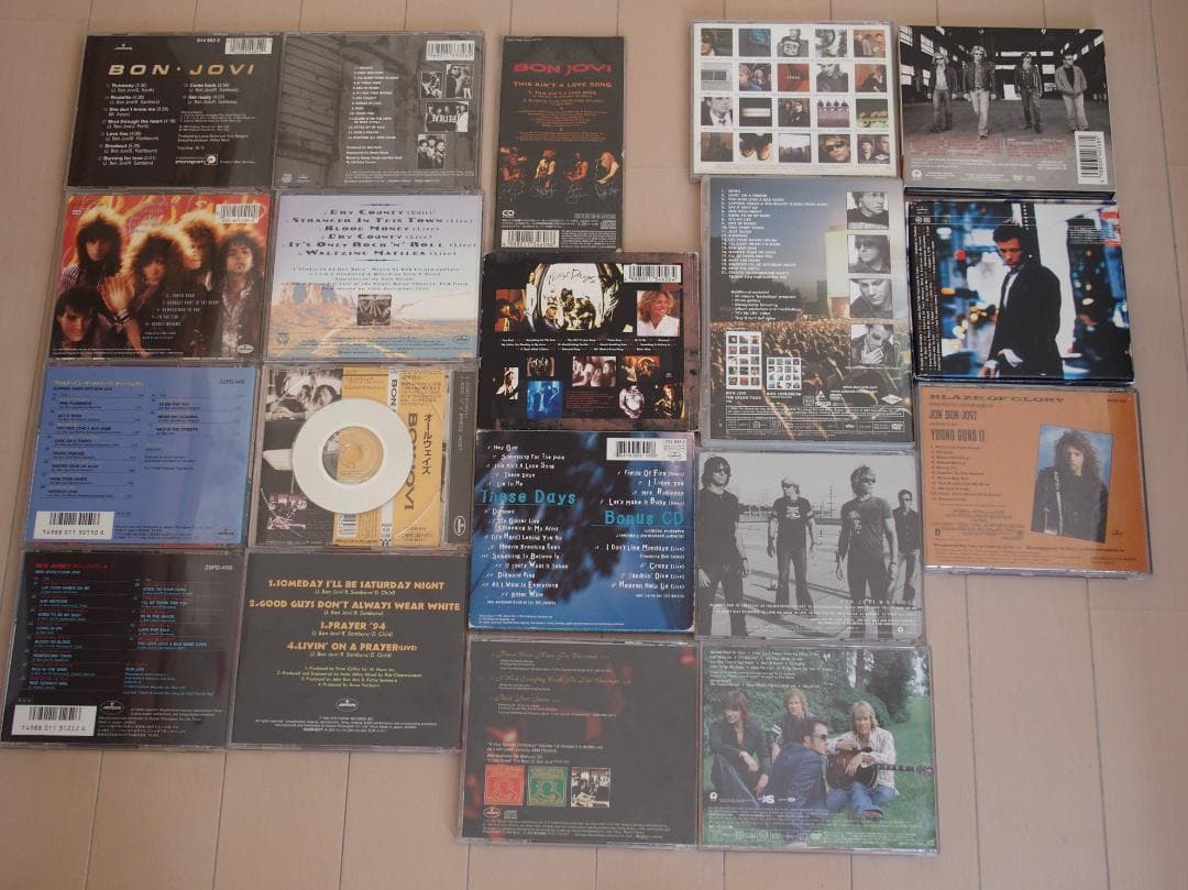 BON JOVI 1984-2005作品 19枚セット売り