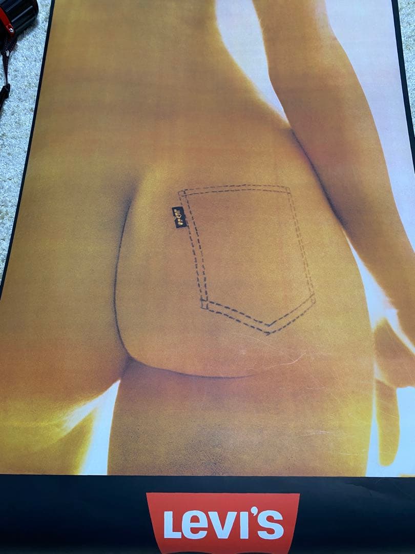 Levi's ポスター ビンテージ Ida Van Bladel 1971年