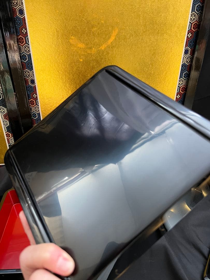 輪島塗　五島屋　布着本堅地　五島屋謹製　金蒔絵　綿毛　三重箱 共箱