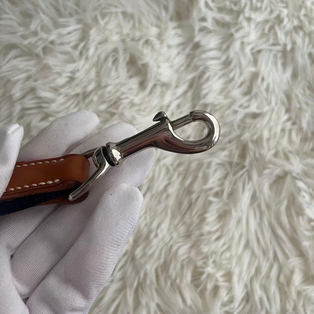 HERMES エルメス ロカバール キャンバス リード 犬用