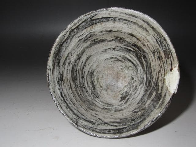 ★　仁阿弥道八　白釉鉢　どっしりかまえた一品です★x553