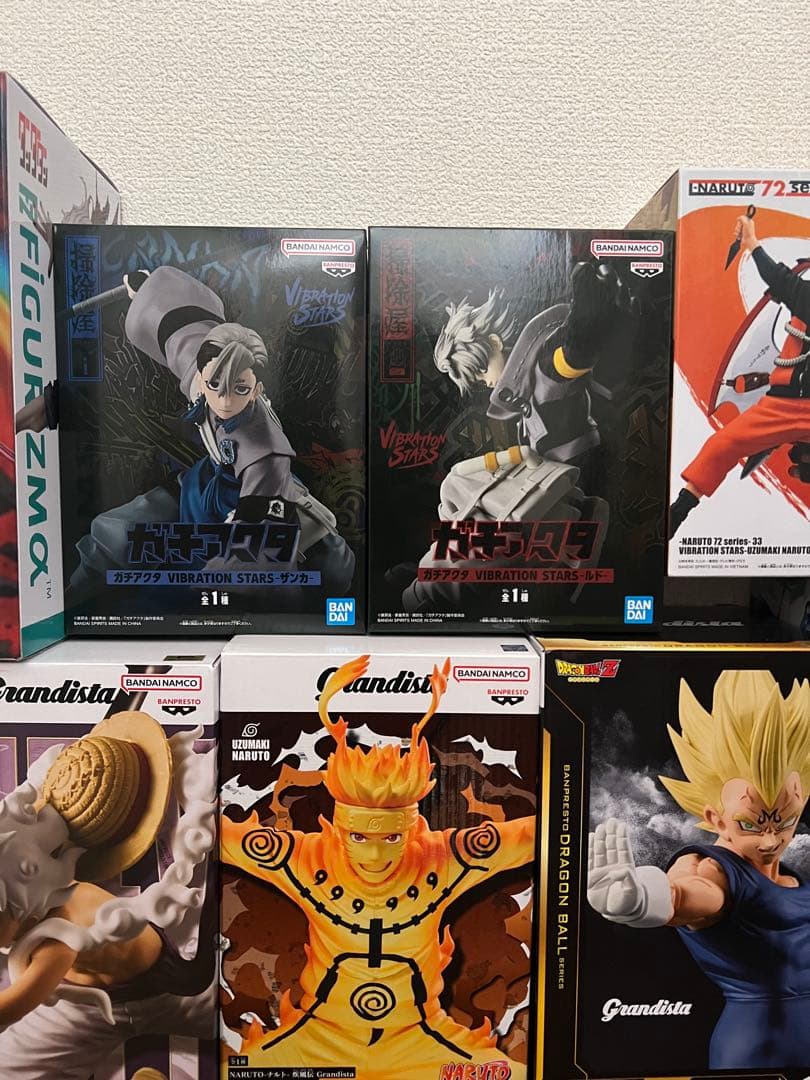 ヒロアカ　ダンダダン　ドラゴンボール　ガチアクタ　ワンピース　フィギュア　セット