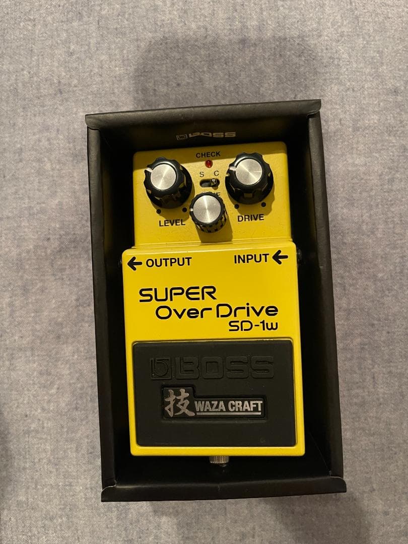 なかの　BOSS Waza Craft SD-1W オーバードライブ