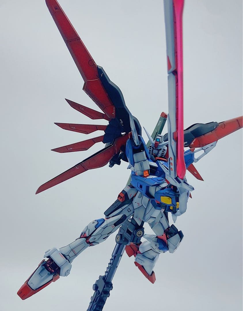 RGデスティニーガンダムSpecⅡ最終決戦イメージ 全塗装　“光の翼” セット