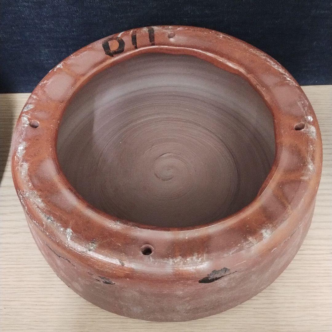 備前焼 藤原雄 陶板 花のささやき ３点セット 金属プレート付き