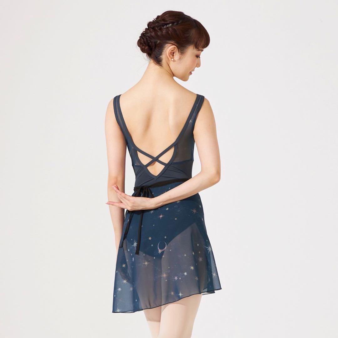 チャコット レオタード ネイビー Lサイズ