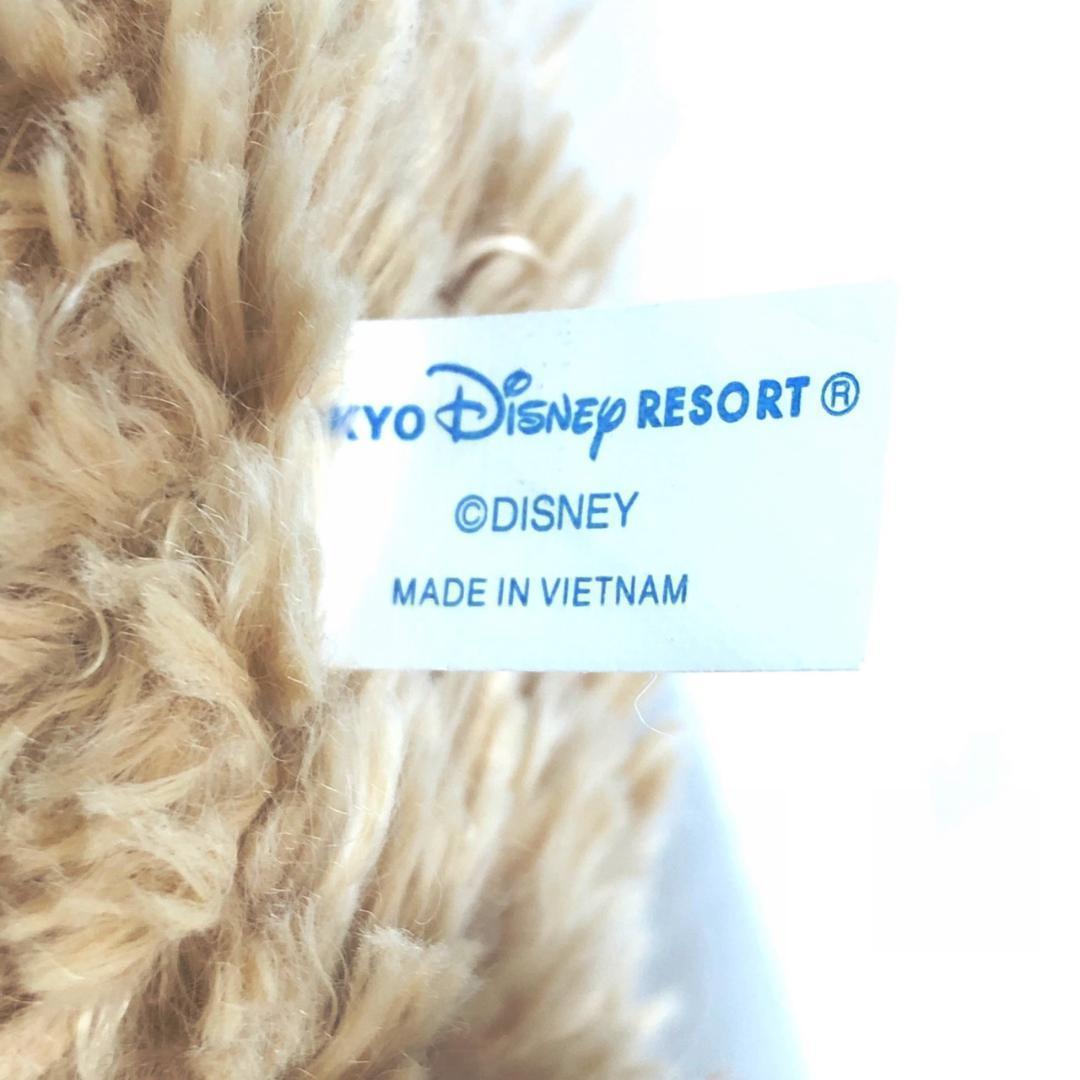 【激レア】タグ付 ダッフィー ぬいぐるみ 初期 白タグ青文字 ベトナム製 ビーズ