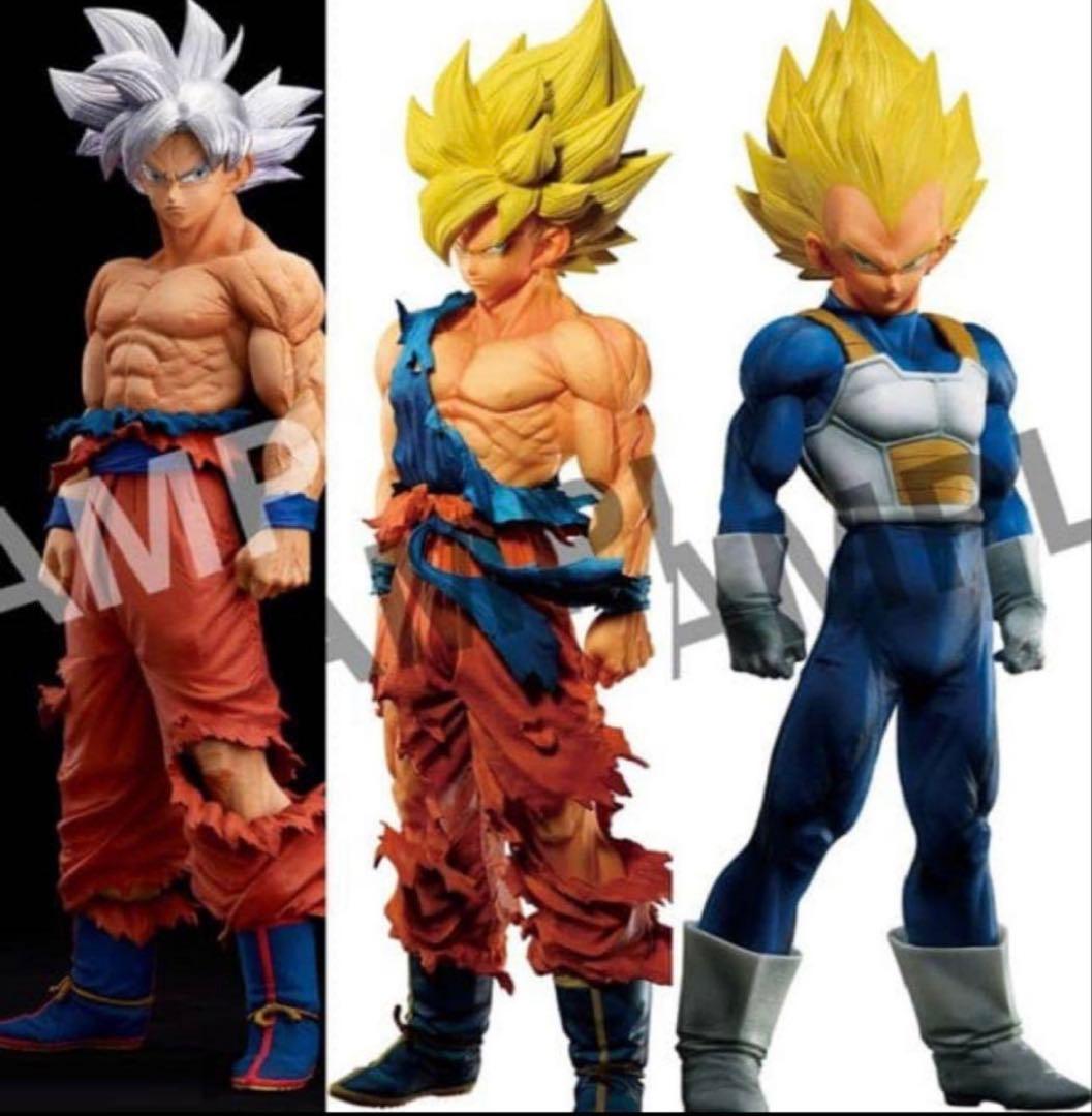 【新品未開封】smsp ゲンキダマツリ　孫悟空　ベジータ　フィギュア　3体セット