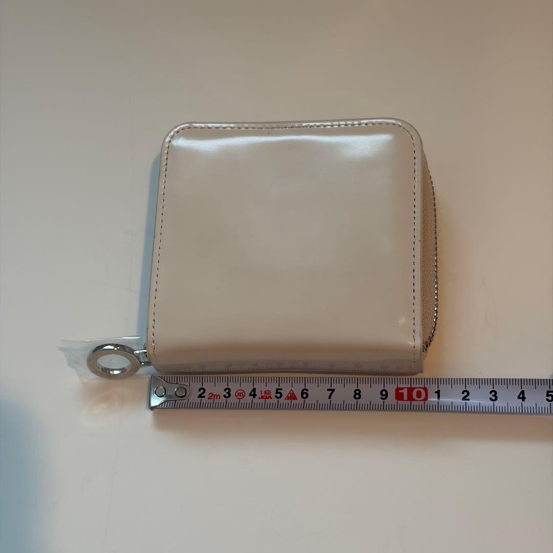 バインダー　ウォレット　アイボリー　韓国　貯金