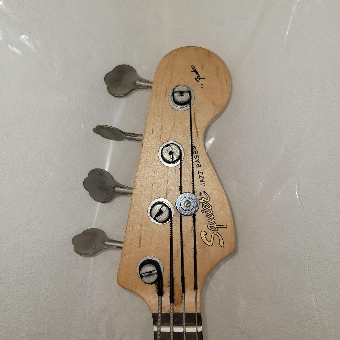 スクワイヤ　ジャズベース　サンバースト