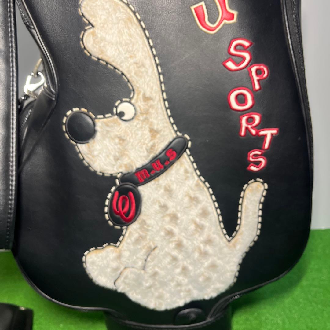 E27 M.U.SPORTS レディース キャディバッグ キャスター付き