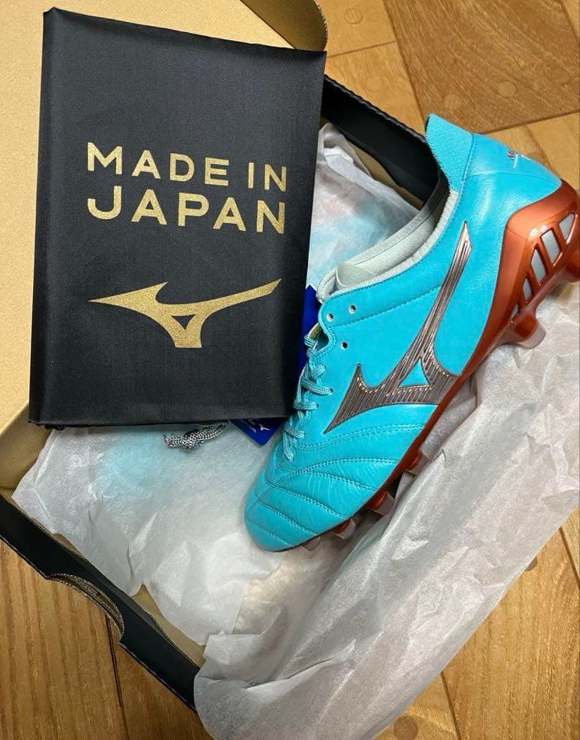 Mizuno モレリアNeo III ライトブルー スパイク