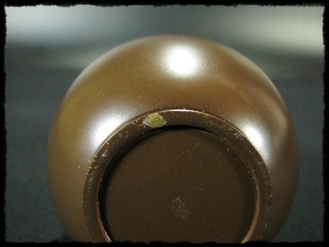 根来 茂昌 唐銅 鶴首 花入 釜師遠州流職方 師香取正彦 茶道具花器 f159