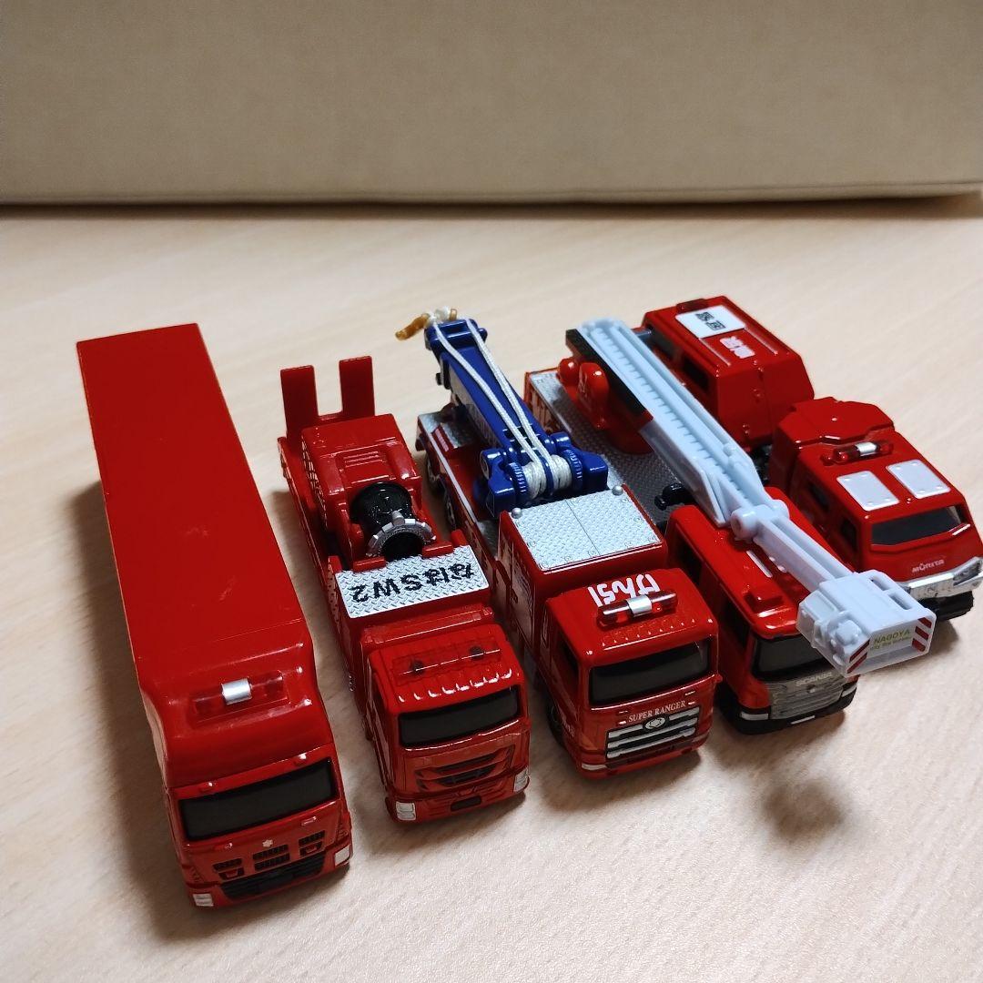 トミカ　消防　ロング　5台セット