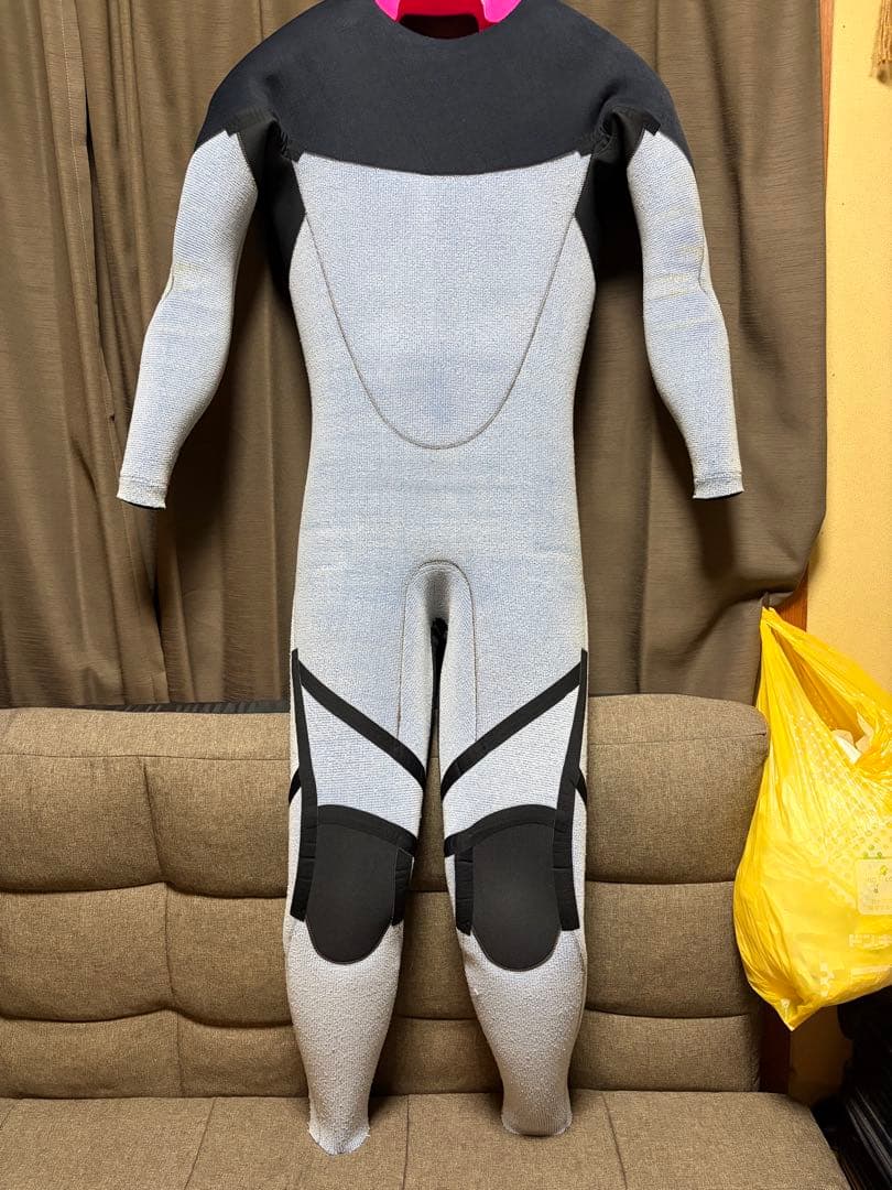 オニールO'NEIL セミドライ ロングチェストジップウエットスーツ5×3mm