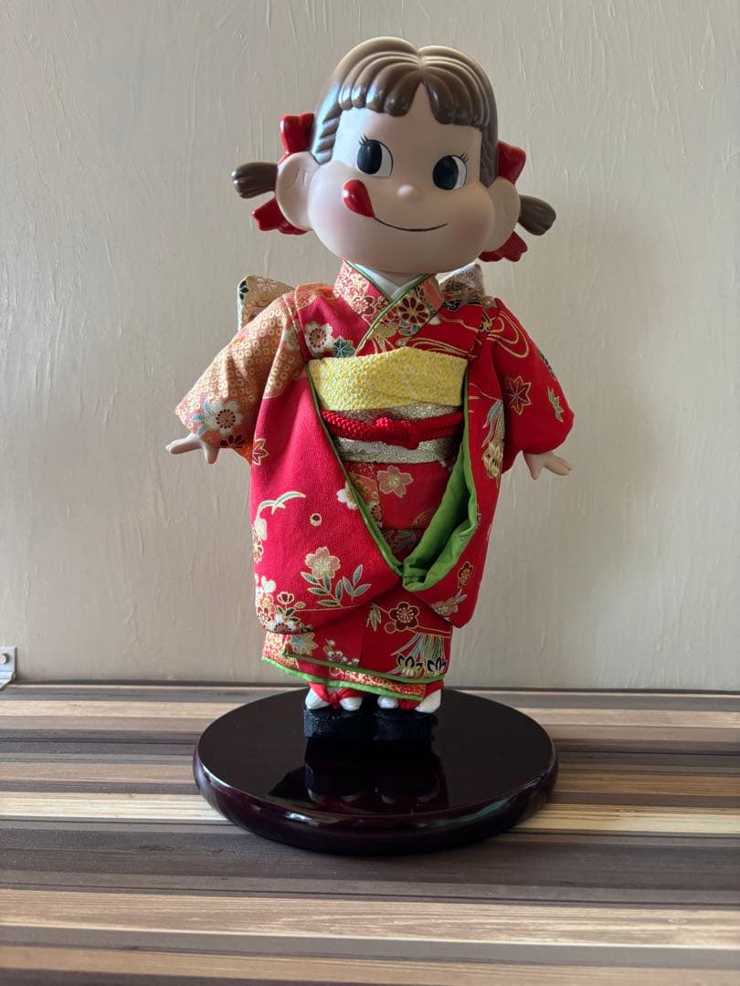 【値下げしました】晴れ着ペコちゃん 50周年記念　曙　茜　2体セット