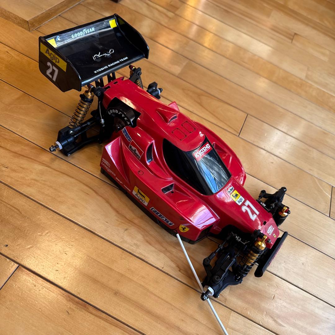 京商ラジコン2点セット(モーター.プロポなどもセット)