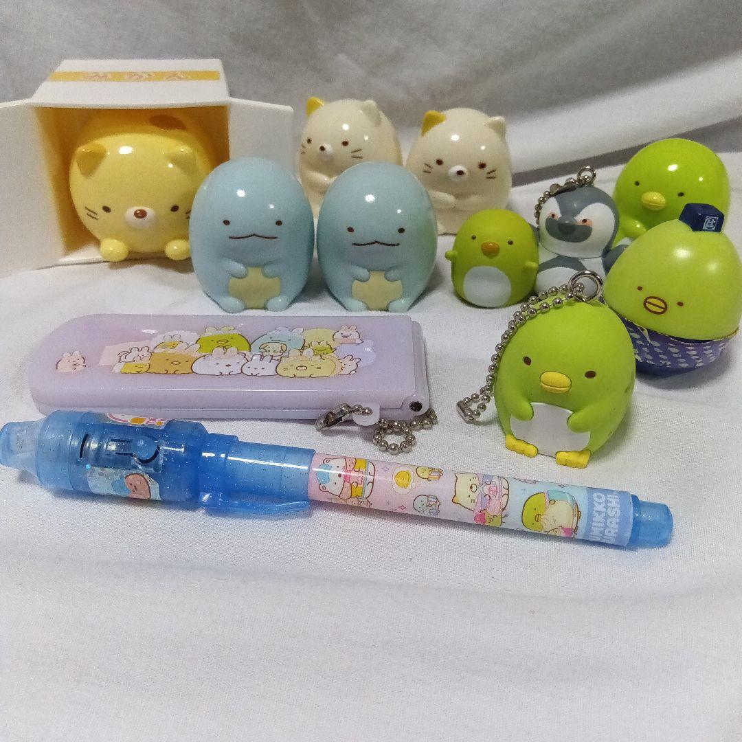 すみっコぐらし　ぬいぐるみ　キーホルダー　バック　貯金箱　etc.　３６点