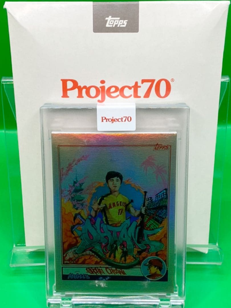70シリ 大谷翔平Rainbow Foil ToppsProject 70