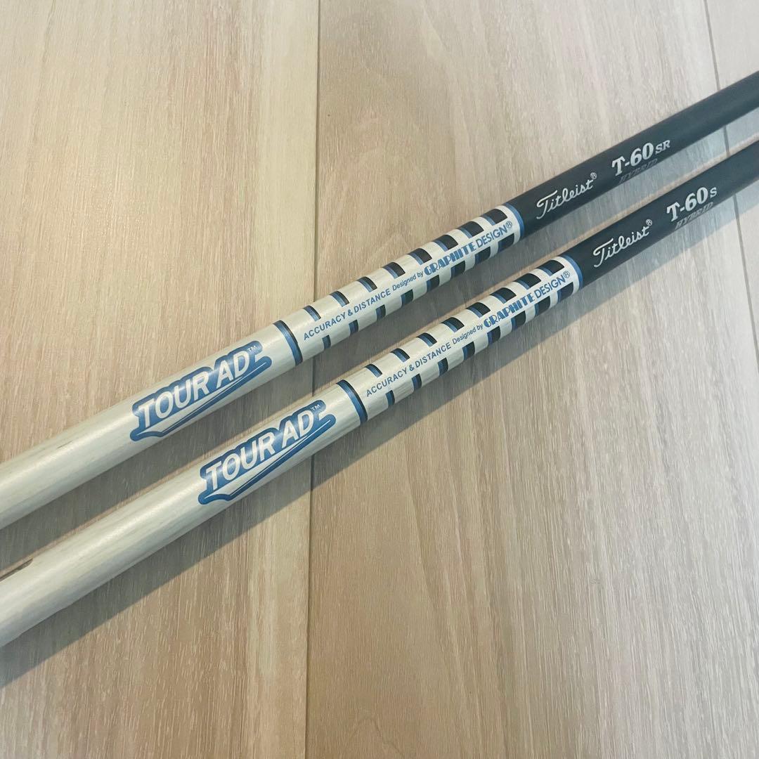 美品　AD T-60S ユーティリティ タイトリスト 3U &4U　2本セット
