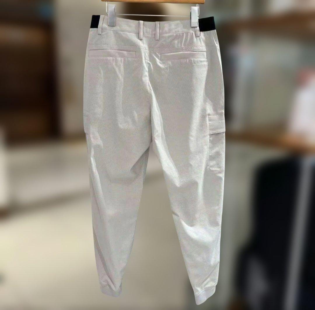 Malbon メンズ ロングパンツ カーゴタイプ ブラック 多サイズ展開 美品⛳