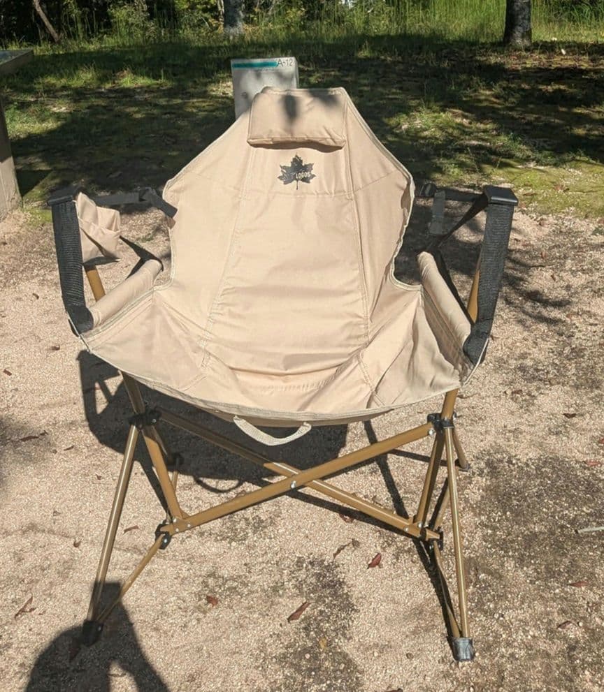 ゆらゆらハンモックチェア　ロゴス