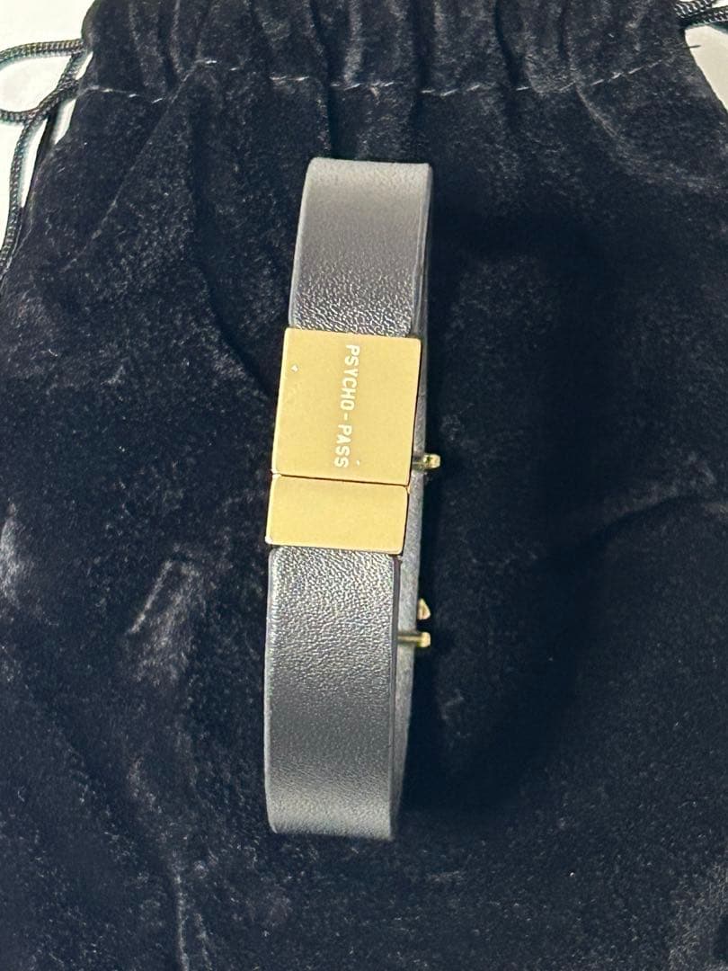 サイコパス 狡噛慎也 本革 ロゴブレスレット キーホルダー