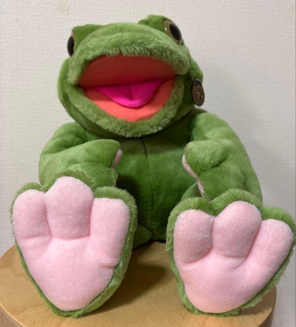 カエルパペット1992年型番No.5666プレイトーキンシリーズ