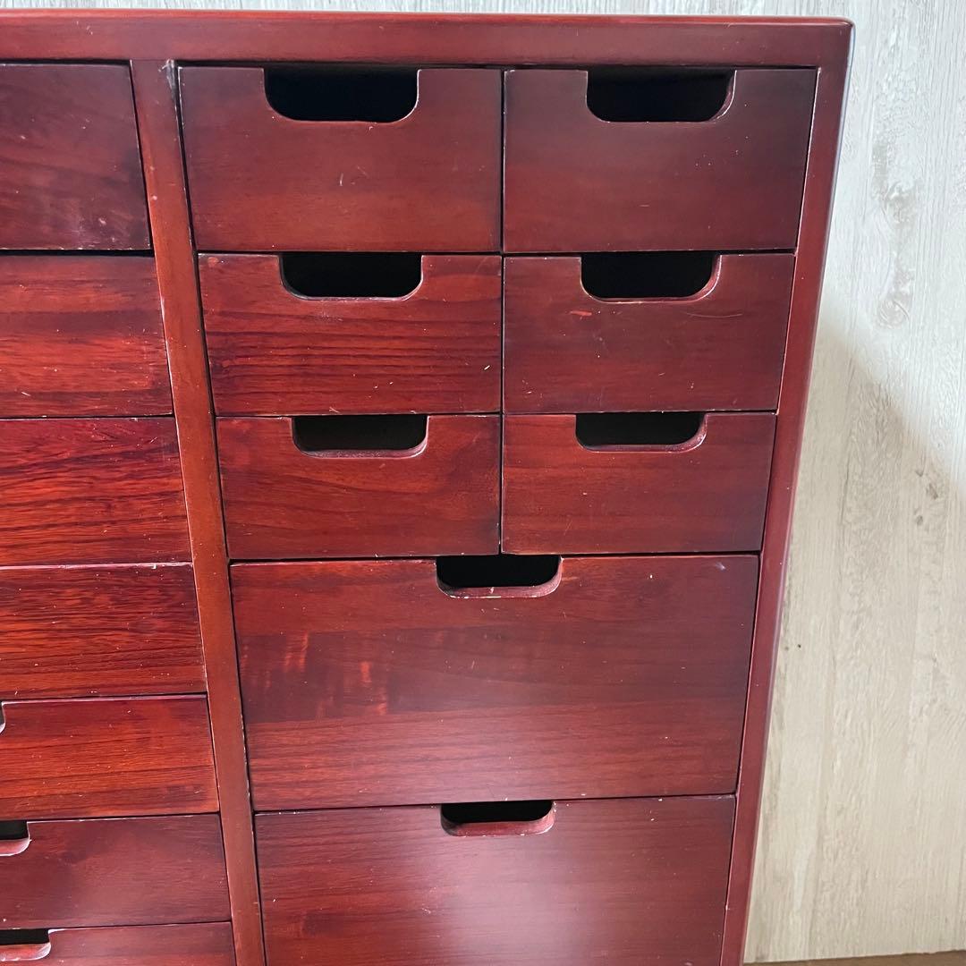 書類箪笥 書庫 桐製チェスト 便利仕分けチェスト キャスター付 大容量 書類棚