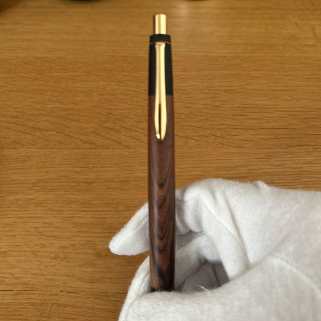 野原工芸 紫檀　木のシャープペン　0.5mm