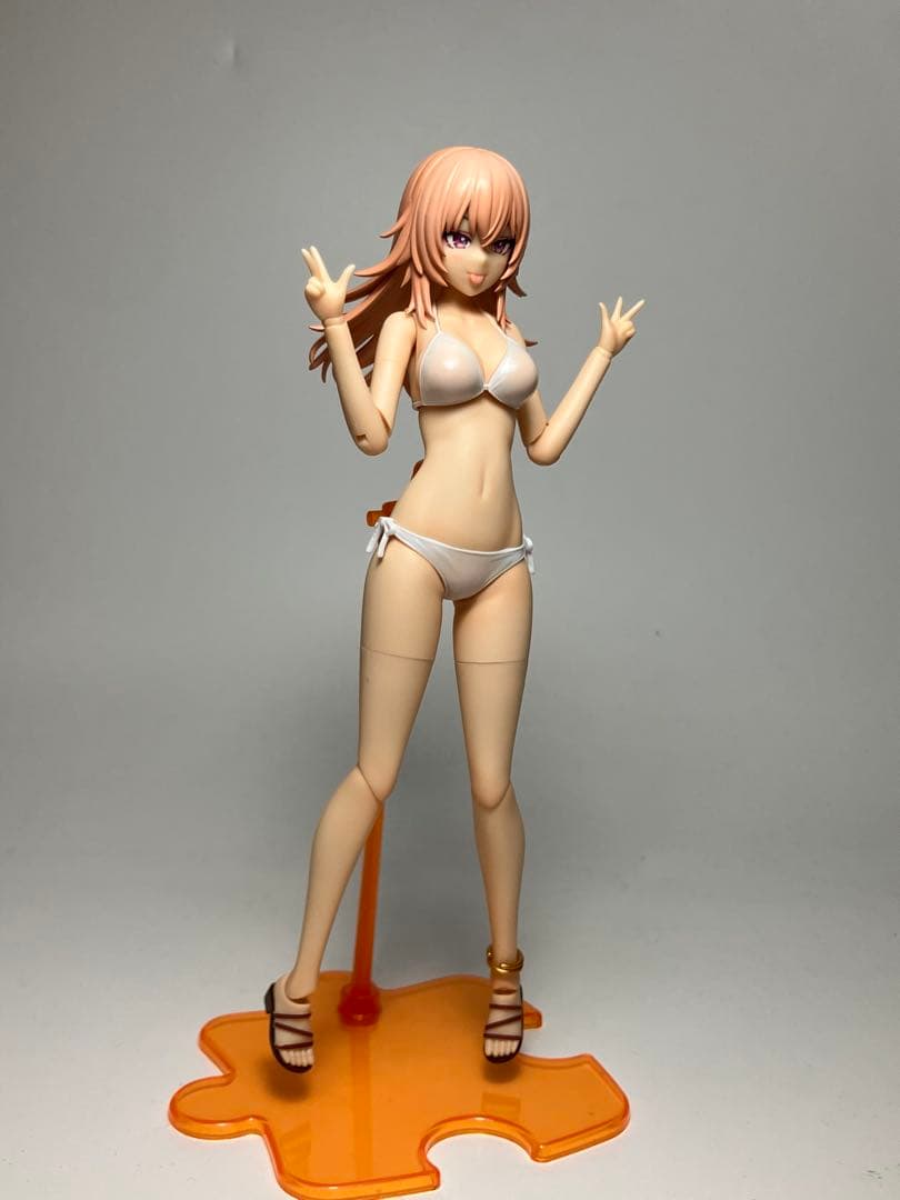 創彩少女庭園　一条星羅　水着　ヘアアレンジver 塗装済、完成品
