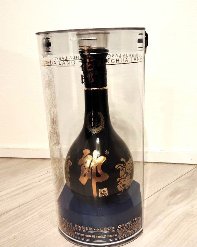 【未開封品】青花郎 透明ケース入　中国白酒