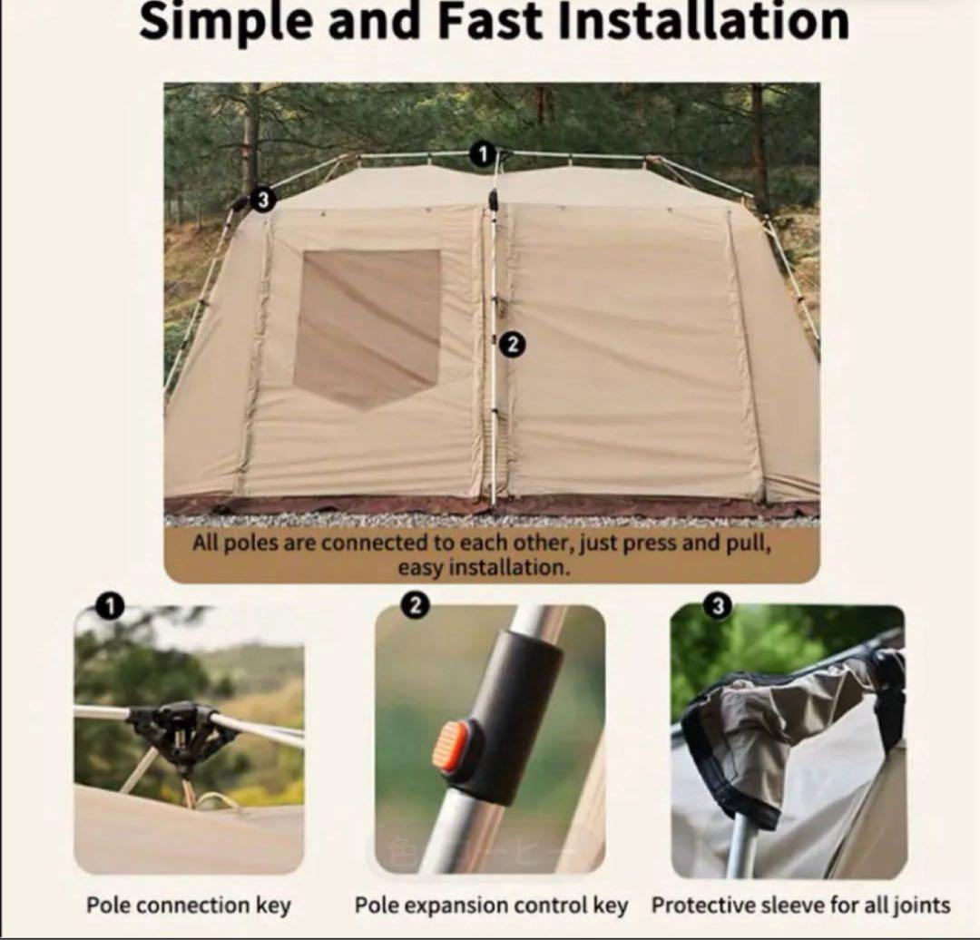 【在庫1点ラスト】TOMOUNT Village 13.0 ロッジテント