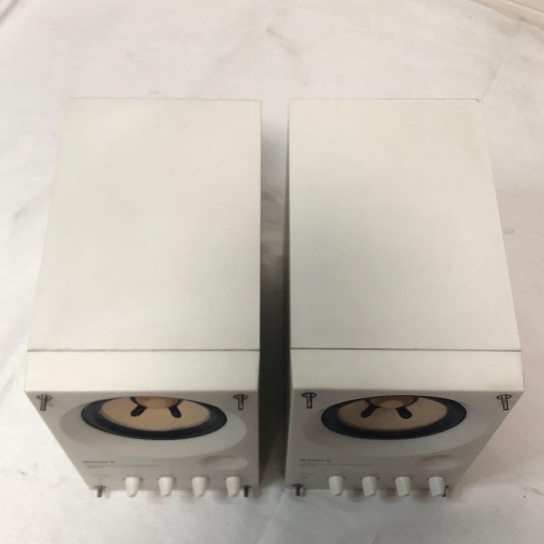 送料込★動作品★SONY パワードモニタースピーカー SMS-1P 2発セット