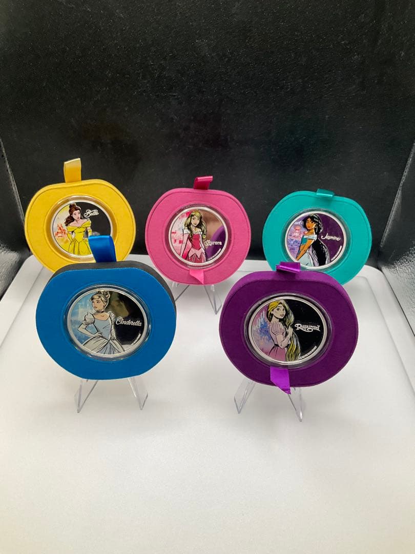 2024年ニウエ　ディズニープリンセス　オーロラ姫　1オンスプルーフ銀貨
