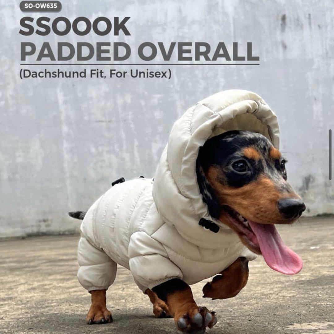 SSOOOK グースフィールダウンカバーオール2ダックスフント用