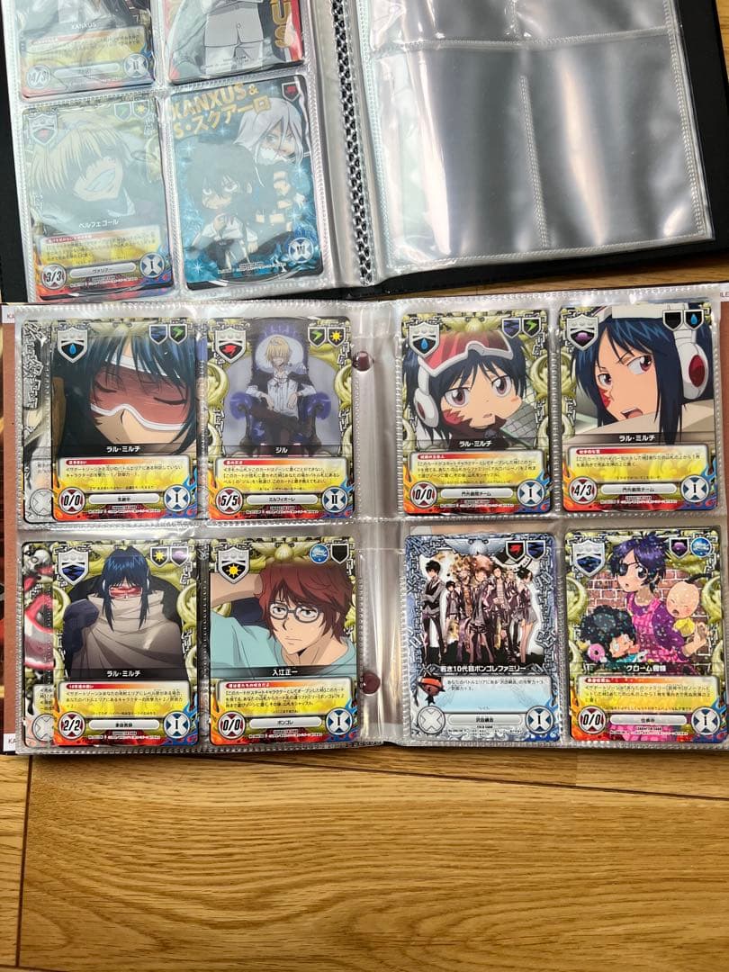 家庭教師ヒットマンreborn! CCG カード　まとめ売り ファイル付き